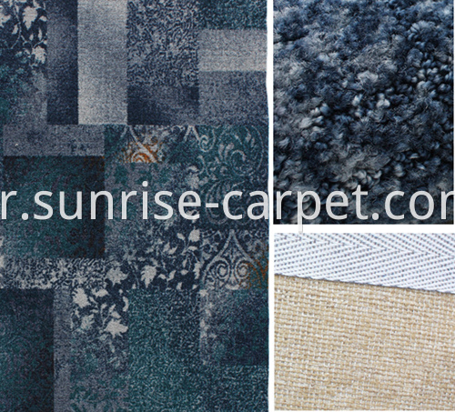 macro figure of nylon carpet